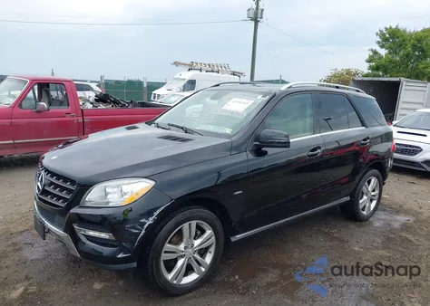2012 Mercedes-Benz Ml 350 4Matic из США, поврежденный, VIN 4JGDA5HB6CA011077